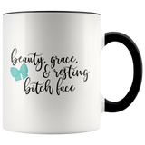 Beauty Grace & Resting B Face Mug