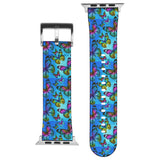 Blue Butterfly Watch Band