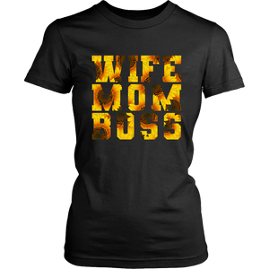 Wife Mom Boss TShirt