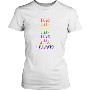 Love is Love Rainbow TShirt