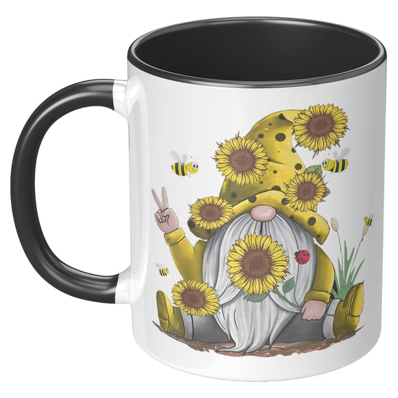 Sunflower Gnome Mug