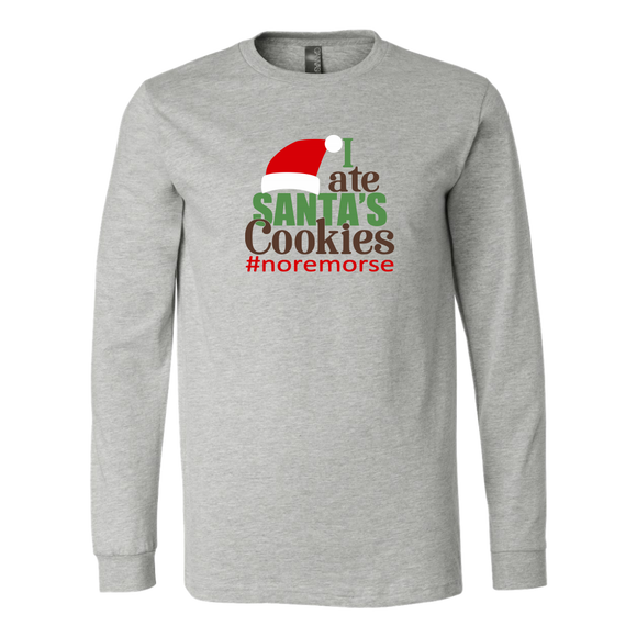 Ate Santa's Cookies Long Sleeve