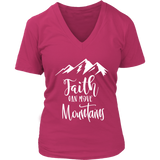 Faith Can Move Mountains VNeck