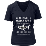 Forget Mama Bear, Mama Shark VNeck
