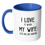 I Love My Wife/Hunting Mug