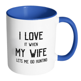 I Love My Wife/Hunting Mug