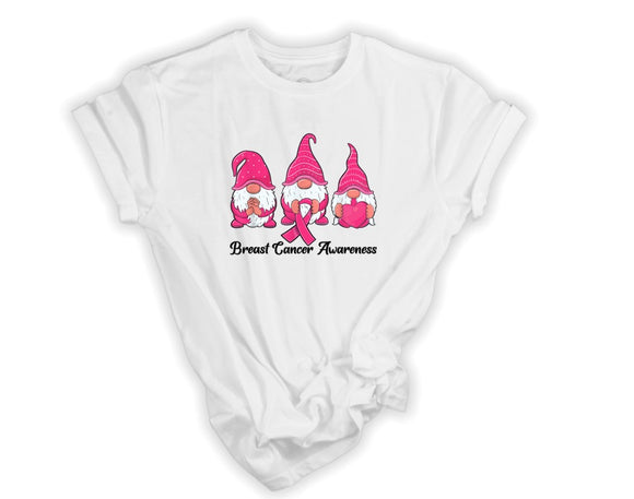 Breast Cancer Awareness Gnomes