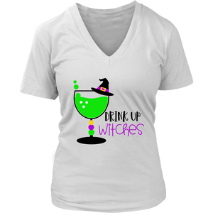 Drink Up Witches VNeck