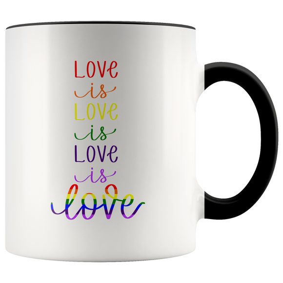 Love is Love Rainbow Mug