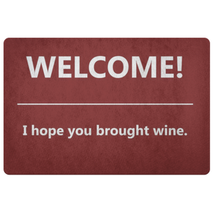 Wine Doormat