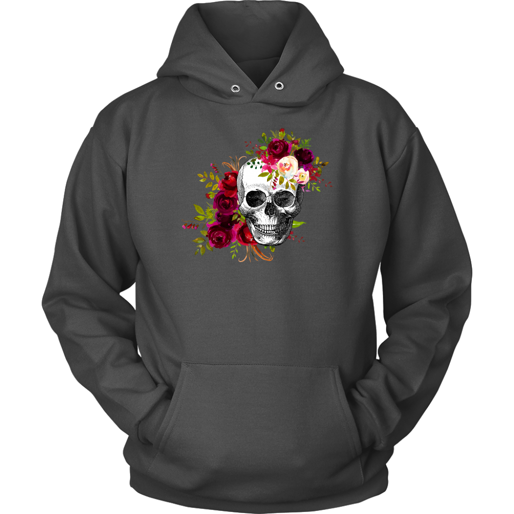 Floral Skull Hoodie – Mellouise