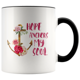 Hope Anchors My Soul Mug