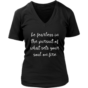 Be Fearless V-Neck