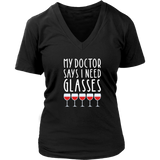 My Doctor Says I Need Glasses VNeck