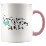 Beauty Grace & Resting B Face Mug