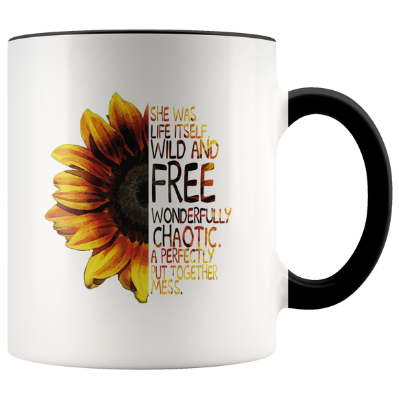 Wild & Free Sunflower Mug