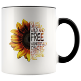 Wild & Free Sunflower Mug