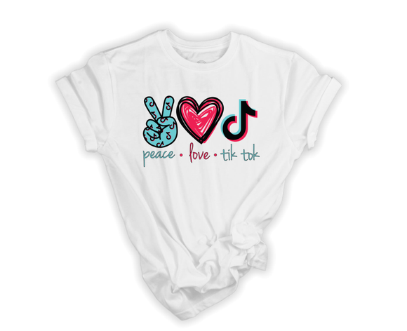 Peace Love T-Shirt