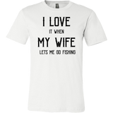 I Love My Wife/Fishing T-Shirt