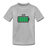 Son Battery T-Shirt - heather gray