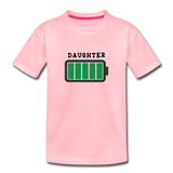 Daughter Battery T-Shirt - pink