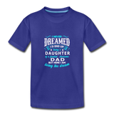 Awesome Daughter T-Shirt - royal blue