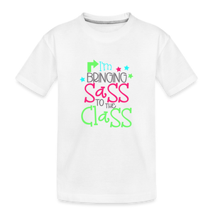 Bringing Sass T-Shirt - white