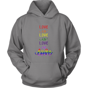 Love is Love Rainbow Hoodie