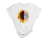 Wild & Free Sunflower TShirt