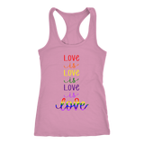 Love is Love Rainbow Tank