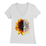 Wild & Free Sunflower VNeck